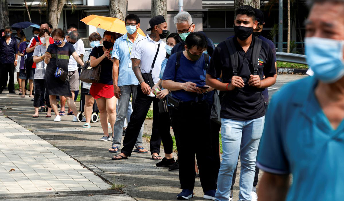 Singapore reports highest single-day rise in COVID-19 cases